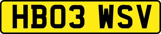 HB03WSV