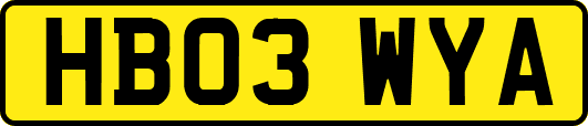 HB03WYA