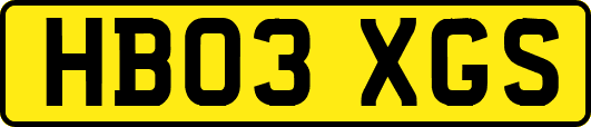 HB03XGS