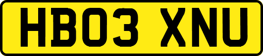 HB03XNU