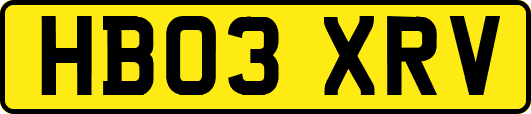 HB03XRV
