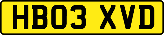 HB03XVD