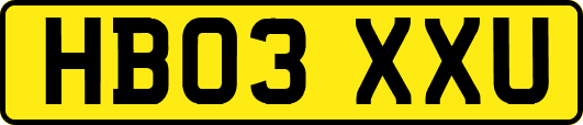 HB03XXU