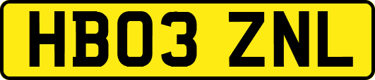 HB03ZNL