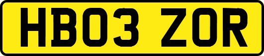 HB03ZOR