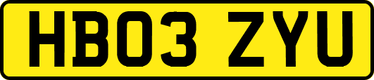 HB03ZYU