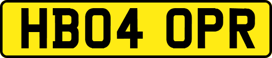 HB04OPR