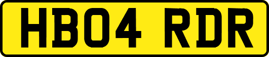 HB04RDR