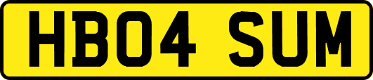 HB04SUM