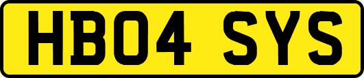 HB04SYS