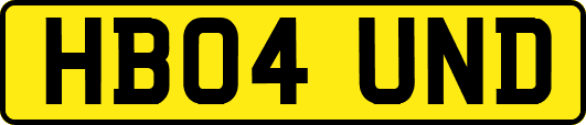 HB04UND