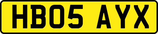 HB05AYX