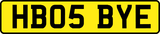 HB05BYE