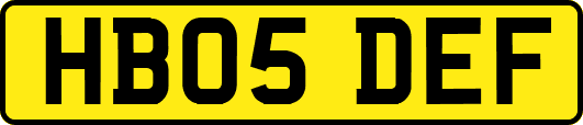 HB05DEF