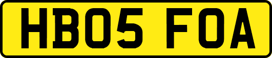 HB05FOA