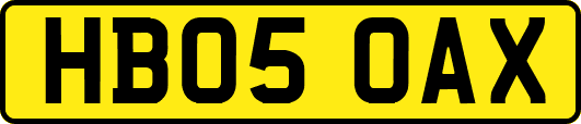 HB05OAX