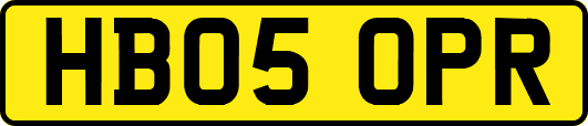 HB05OPR