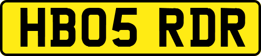 HB05RDR