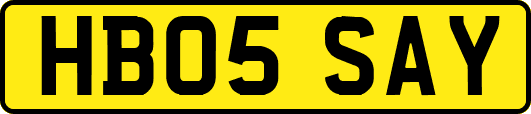 HB05SAY