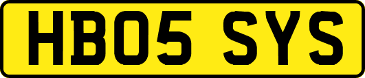 HB05SYS