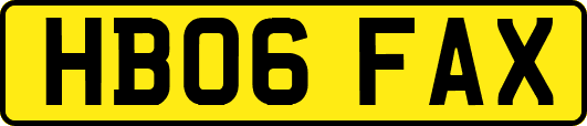 HB06FAX