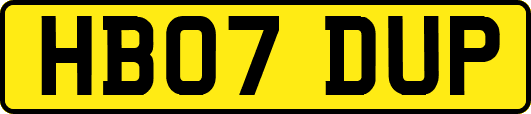 HB07DUP