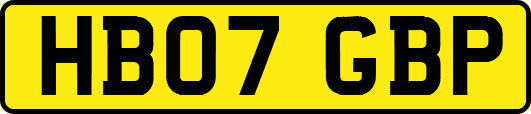HB07GBP