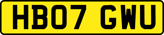 HB07GWU