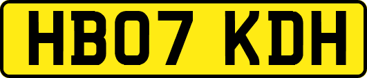 HB07KDH