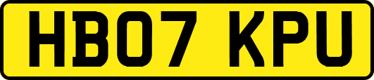 HB07KPU