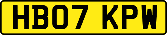HB07KPW