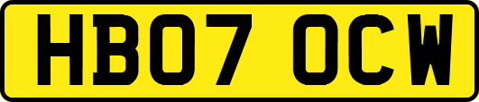 HB07OCW