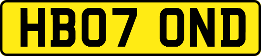 HB07OND