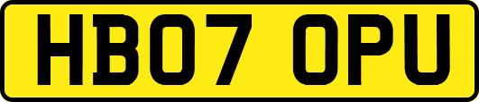 HB07OPU