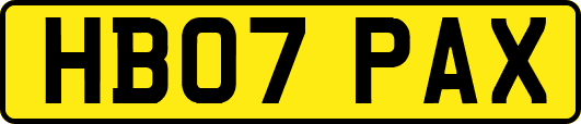 HB07PAX