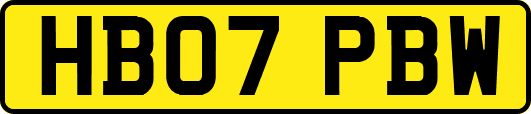 HB07PBW