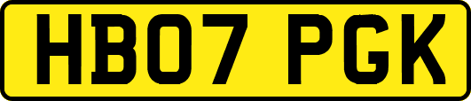 HB07PGK