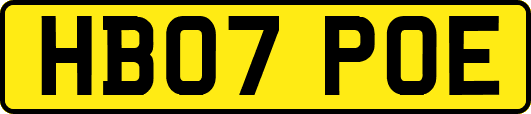 HB07POE