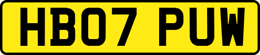 HB07PUW