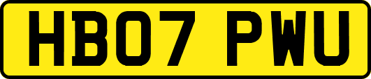 HB07PWU