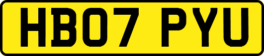 HB07PYU