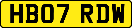 HB07RDW