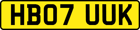 HB07UUK