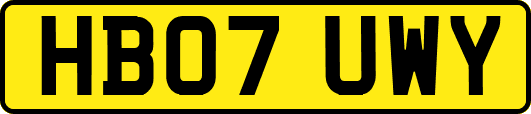 HB07UWY
