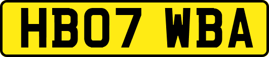 HB07WBA