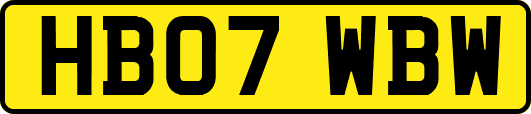 HB07WBW