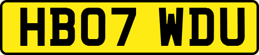 HB07WDU