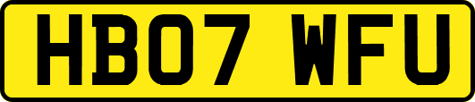 HB07WFU