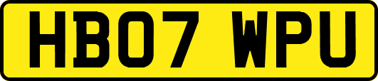 HB07WPU