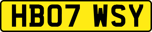 HB07WSY